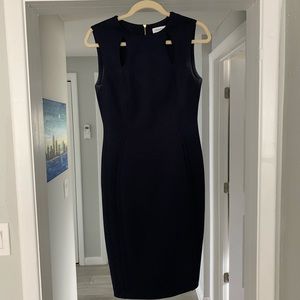 Calvin Klein business navy dress - Size 6
